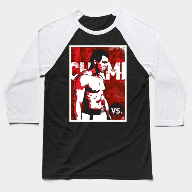 The Champ (Ali) Baseball T-Shirt by joshuabudich